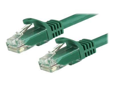 StarTech.com 1.5 m CAT6 Cable - Green CAT6 Patch Cord - Snagless RJ45