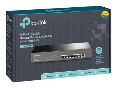 TP LINK 8-Port Gigabit PoE+ Switch