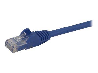 StarTech.com 1.5 m CAT6 Cable - Blue CAT6 Patch Cord - Snagless RJ45