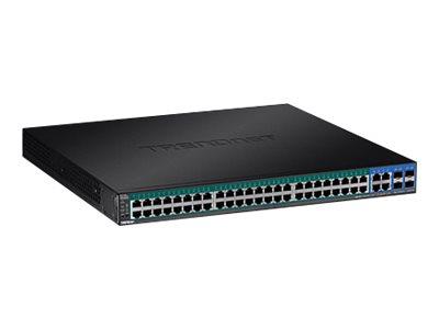 TRENDnet 52-Port Gigabit Web Smart PoE+ Switch (740W)