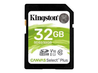Kingston  32GB Canvas Select Plus SD Card