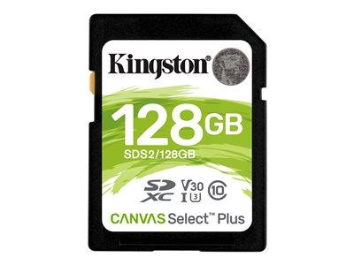 Kingston 128GB Canvas Select Plus SD Card