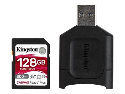 Kingston 128GB SDXC React Plus Card