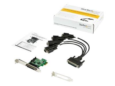 StarTech.com 4 Port PCI Express RS232 Serial Adapter Card - 16950 UART