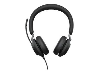 Jabra Evolve2 40 USB-A MS Stereo Headset - Black