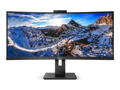 Philips Brilliance P-Line 346P1CRH 34" 3440x1440 4ms HDMI DisplayPort USB-C Curved LED Monitor