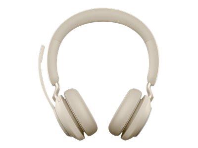 Jabra Evolve2 65 USB-A UC Stereo Headset - Beige