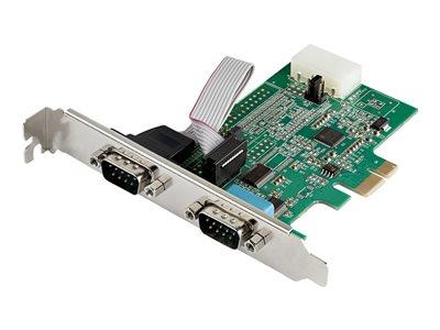 StarTech.com 2 Port PCI Express RS232 Serial Adapter Card