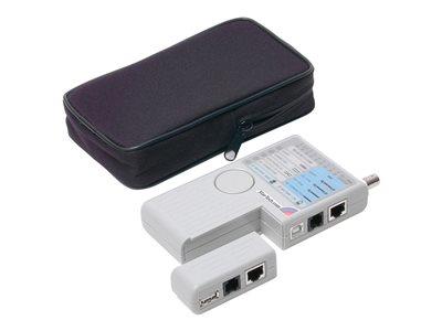 StarTech.com Professional Multi Function RJ45 RJ11 USB and BNC Cable Test