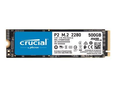 Crucial P2 500GB PCIe M.2 2280 SSD