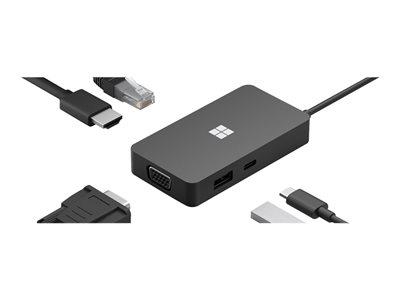 Microsoft Surface USB-C Travel Hub - Black