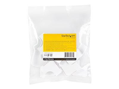 StarTech.com Wall Cable Raceway with Adhesive Tape - 19x11mm - Lateral Elbow