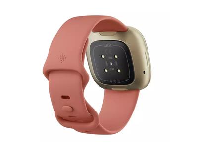 Fitbit Versa 3 - Pink Clay/Soft Gold