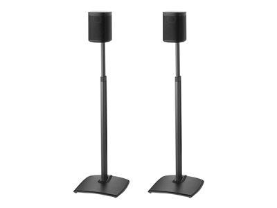 Sanus Speaker Stand Pair Black - for Sonos One, Play1, Play3