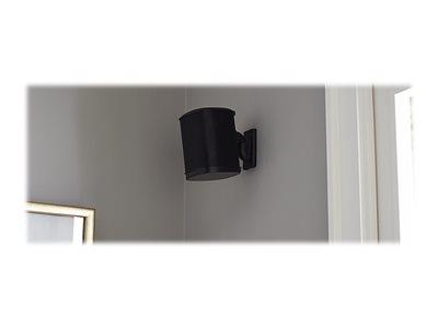 Sanus Universal Speaker Wall Mount Pair Black - works with Sonos
