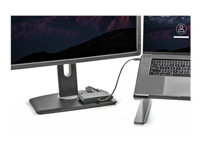 StarTech.com Thunderbolt 3 Mini Dock - Dual Monitor DP 4K 60Hz - 1x USB/GbE