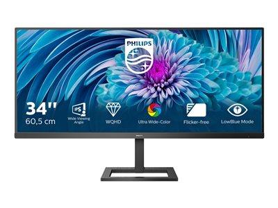 Philips E-line 345E2AE 34" LED Monitor 3440 x 1440 WQHD