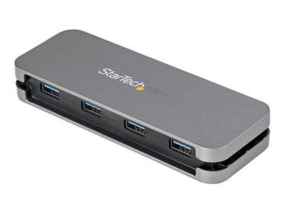 StarTech.com 4 Port USB C Hub 5Gbps - 4x USB-A - Bus Powered USB 3.0 Type-C Hub - 11in Cable