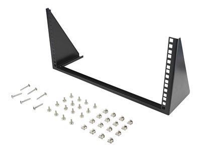 StarTech.com 5U Vertical Wall Mount Rack, 19" Wall Mounting Bracket, Open Low Profile