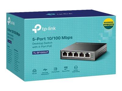 TP LINK 5-Port 10/100Mbps Desktop Switch With 4-Port PoE