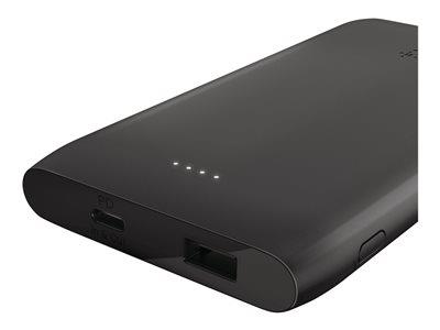 Belkin BOOST UP CHARGE 10000 mAh 18 Watt Fast Charge/PD USB-C Power Bank - Black