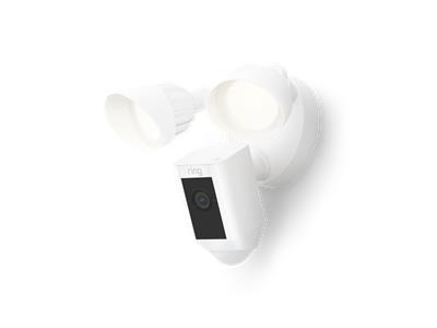 Ring Floodlight Cam Wired Plus - White