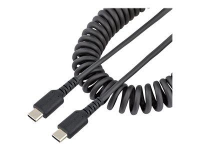 StarTech.com USB C Charging Cable Coiled
