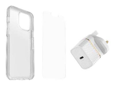 OtterBox KIT iPhone 13 Pro Max (Symmetry Clear / AlphaGlass /Charger)