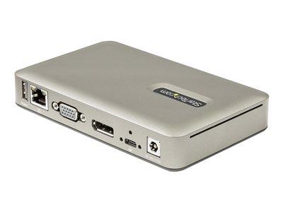 StarTech.com USB C Dock DP 4K30Hz or VGA