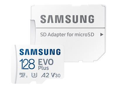 Samsung 128GB EVOPlus V30 A2 Micro-SD XC  +AD