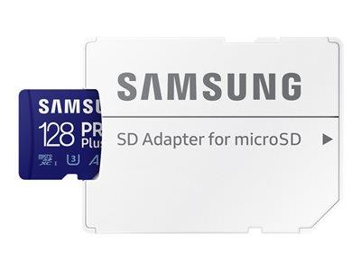 Samsung 128GB PROPlus V30 A2 Micro-SD XC  +AD