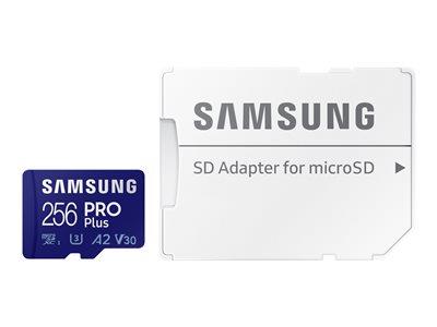 Samsung 256GB PROPlus V30 A2 Micro-SD XC  +AD