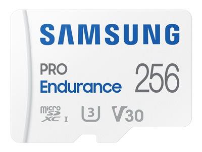 Samsung 256GB PRO Endurance Micro-SD + AD