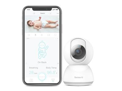 Sense-U Video Baby Monitor Pan-Tilt-Zoom Camera