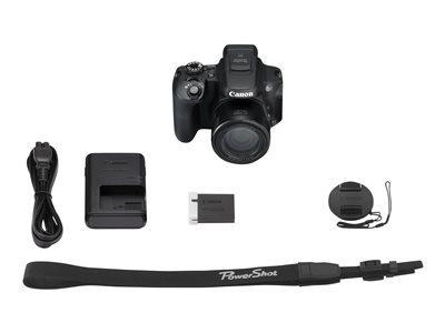 Canon PowerShot SX70 HS Camera Black 20.3MP 65xZoom 3.0LCD 4K UHD WiFi