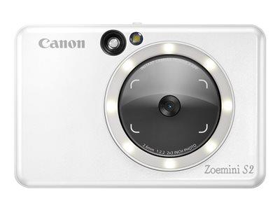 Canon Zoemini S2 Pocket Size 2-in-1 - Pearl White + Extra 50 Shots