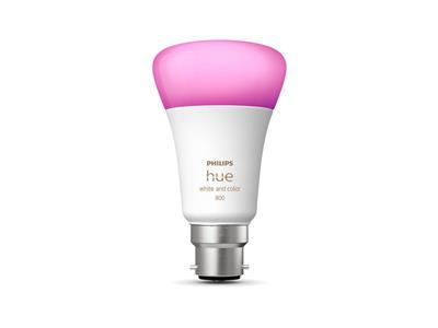 Philips Hue Colour 6.5W A60 B22 Bulbs 3-Pack