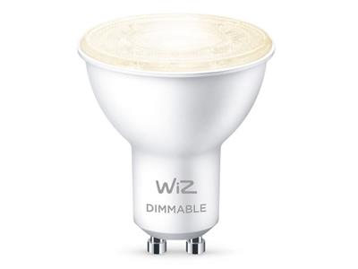 Wiz Home Dimmable White 50W GU10 Smart Bulb