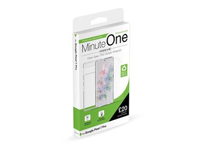 Minute One Premium Clear Case and Screen Protector Google Pixel 7 Pro