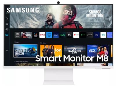 Samsung 32" M80C, USB-C, UHD Warm White Smart Monitor