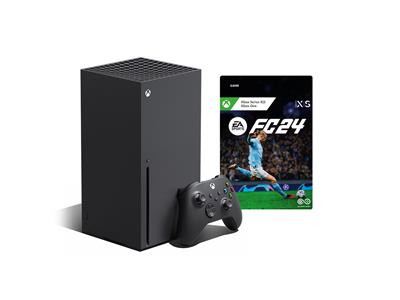 Microsoft Xbox Series X with EA Sports FC 24 Standard Edition (Digital Code)