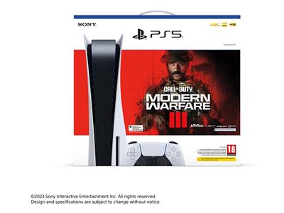Sony PS5 Disc Call of Duty: Modern Warfare III Bundle