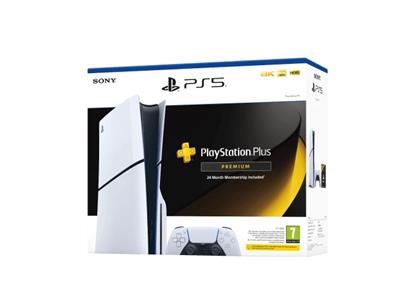 Sony PS5® Disc Console (model group – slim) with PS Plus Premium 24 Month Subscription