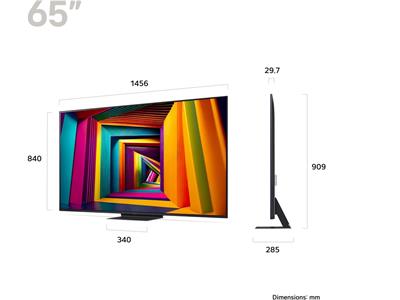 LG 65" UT9100 4K UltraHD HDR 2024 Smart TV