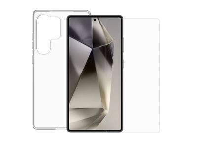 Samsung Premium Clear Case and ScreenProtector for Samsung GS24Ultra