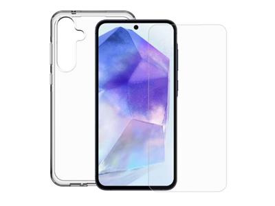 Samsung Premium Clear Case and Screen Protector for A55 5G