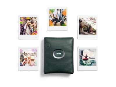 Fujifilm Instax Square Link Wireless Smartphone Photo Printer - Midnight Green