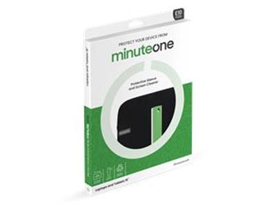 Minute One Neoprene Sleeve & Screen Cleaner Black for Laptop 16"