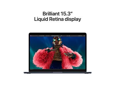 Apple MacBook Air 15-inch M3 chip with 512GB SSD - Midnight