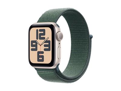 Apple Watch SE GPS 40mm Starlight Aluminium Case Lake Green Loop